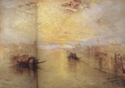 Joseph Mallord William Turner St.Benedetto.looking towards Fusina (mk31) oil painting picture
